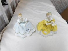 2 Royal Doulton figurines, First Dance and Last Waltz