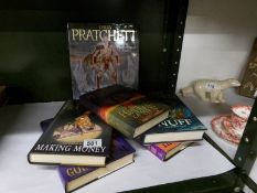 A quantity of Terry Pratchett books
