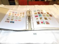 3 folders of stamps including British protectorates, Aden, Australia, Cape of Good Hope,