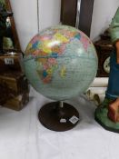 A table globe