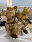 4 vintage teddy bears including Deans and Chad Valley