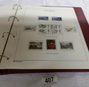 3 folders of GB stamps, Victoria onwards, GB used and mint, Lundy, Guernsey, St.