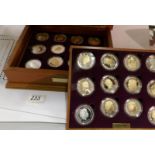A case set of 24 silver proof Golden Jubilee coins
