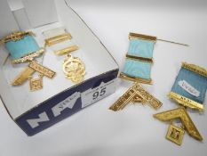 4 Masonic medals