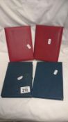 4 Royal Mint proof coin collections, 1984, 1986, 2005 and 2007