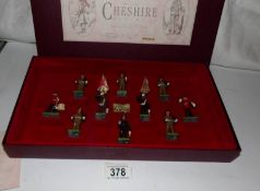 A boxed Britain's Cheshire Regiment