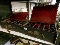 2 boxes of original phonograph cylinder records
