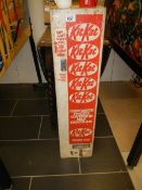 A vintage Kit Kat vending machine
