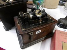 An Edison Standard Phonograph (missing horn)