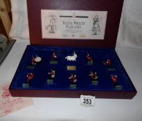 A boxed set of Britain's Royal Welch Fusilier's