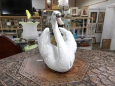 A Lladro swan