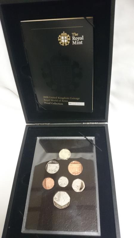 A quantity of Royal Mint GB proof sets, 2001, 2006, 2008 and 2012 - Image 5 of 8