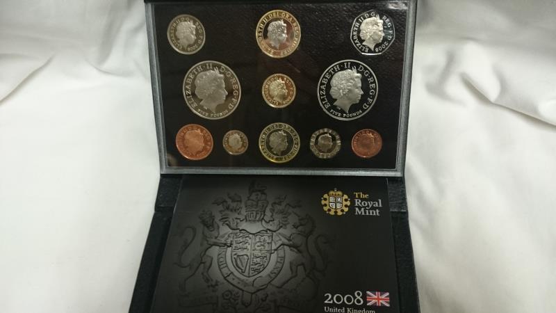 A quantity of Royal Mint GB proof sets, 2001, 2006, 2008 and 2012 - Image 3 of 8