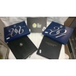 A quantity of Royal Mint GB proof sets, 2001, 2006, 2008 and 2012