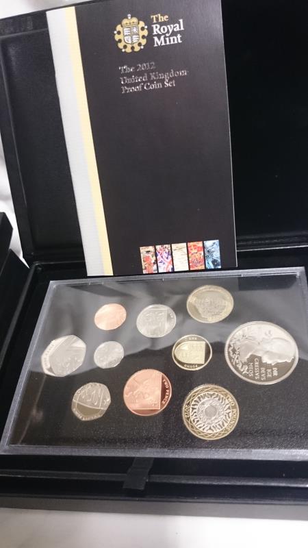 A quantity of Royal Mint GB proof sets, 2001, 2006, 2008 and 2012 - Image 4 of 8