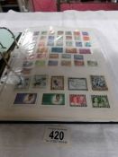 3 folders of stamps including Italy, Ivory coast, Mexico, Malta, Natal, Nyassa,