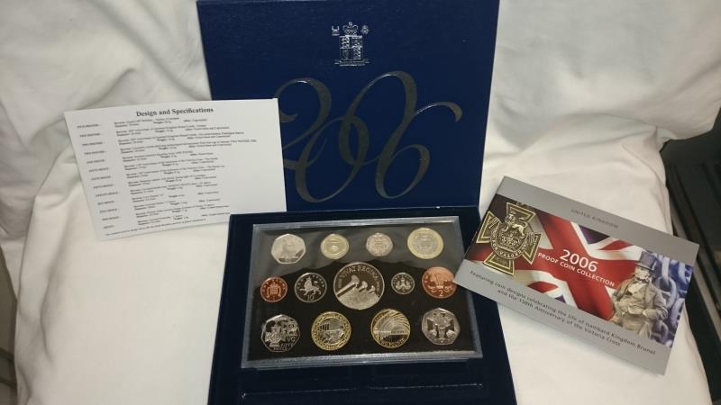 A quantity of Royal Mint GB proof sets, 2001, 2006, 2008 and 2012 - Image 7 of 8