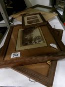 A quantity of old framed and unframed photographs