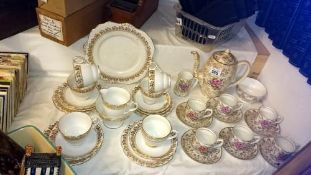 A china tea and coffee set