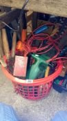 A basket of tools
