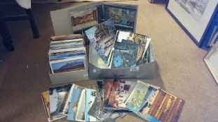 A quantity of post cards