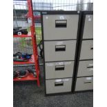 A 4 drawer filing cabinet