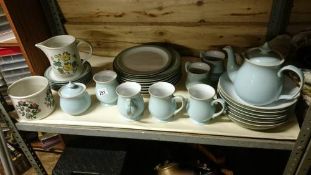 A quantity of Denby dinner ware etc