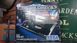 A boxed Sega Megadrive