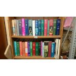 2 shelves of antique reference books