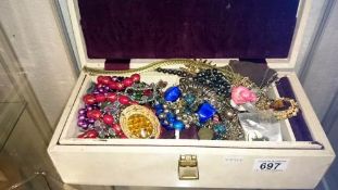 A jewel box and contents