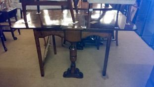 A drop leaf table