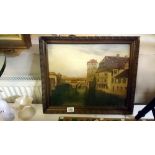 An oil on canvas, possibly Florence