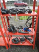 A quantity of electric hand tools, drills, sanders etc a/f