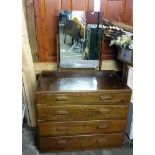 A 4 drawer dressing table