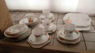 A china tea set