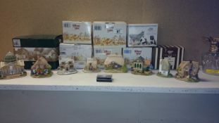 8 boxed Lilliput lane cottages including event exclusive Syon Park Conservatory