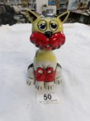 A Lorna Bailey World Collectors Net exclusive cat Purrfect Present No 21 of 50