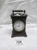 An early carriage clock in gun metal case
 
This is in good condition
London clock,
There is