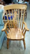 A Windsor style chair