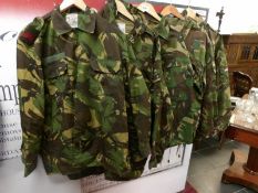 5 camouflage jackets