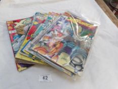 A quantity of Marvel comics including X Force 1-19 and 26-28