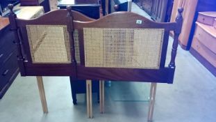 A pair of single head boards