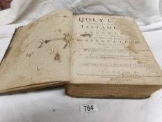 A 1778 Bible by Rev.