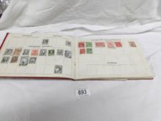 A small album of world stamps