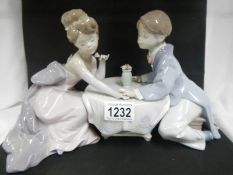 A boxed Lladro figurine 'A Little Romance', No.