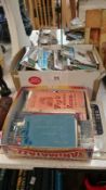 2 boxes of approximately 300 mostly pre 1960 postcards,