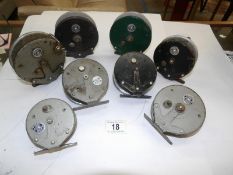 8 vintage Strike Right reels