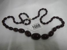 A good amber necklace
