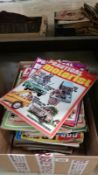A collection of vintage motoring magazines (mainly 1970's)