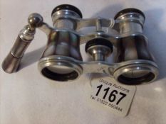 A pair of 'Cambell' Hamburg opera glasses (a/f on one eyepiece)